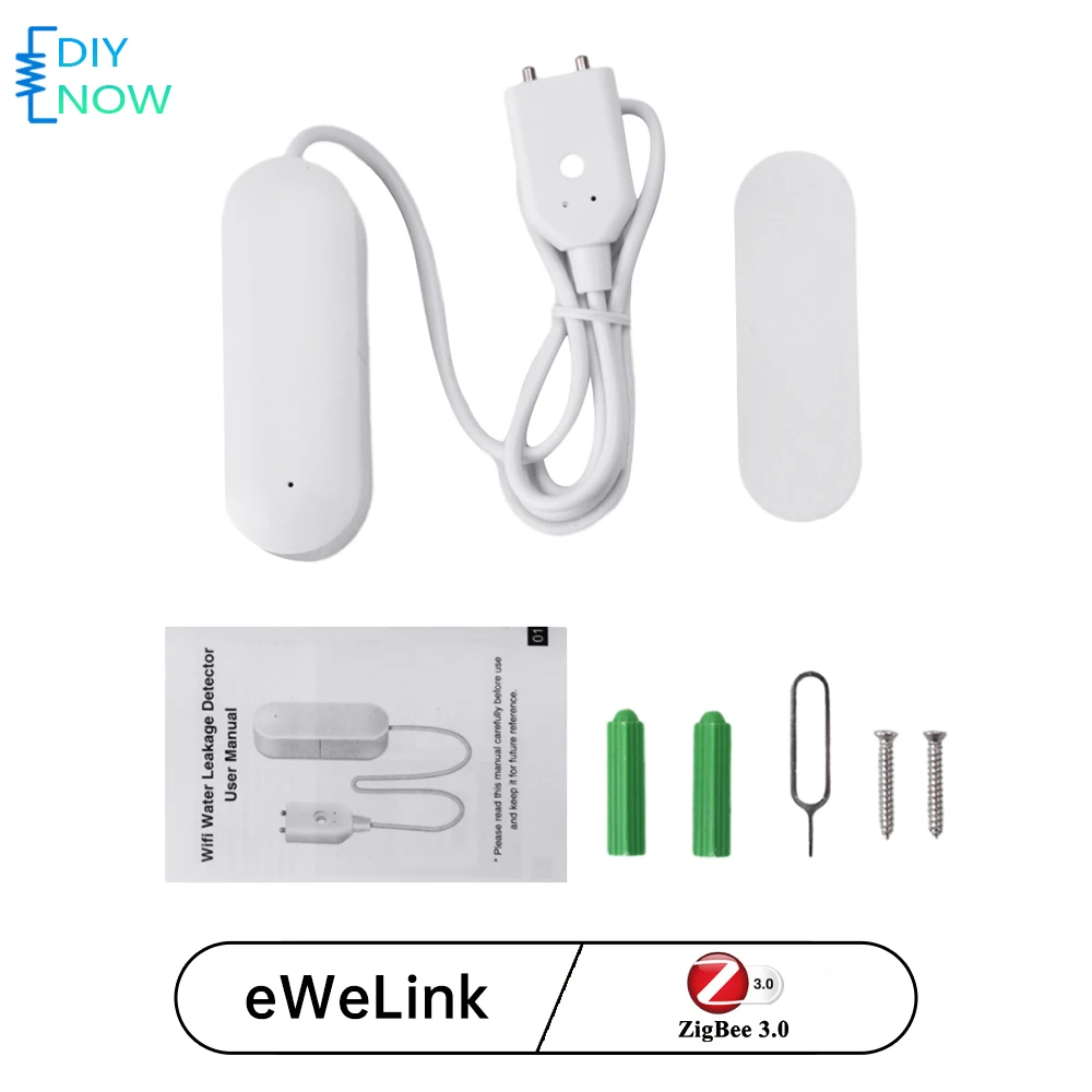Smart Home Zigbee Gateway - Détecteur de fuite d'eau intelligent pour