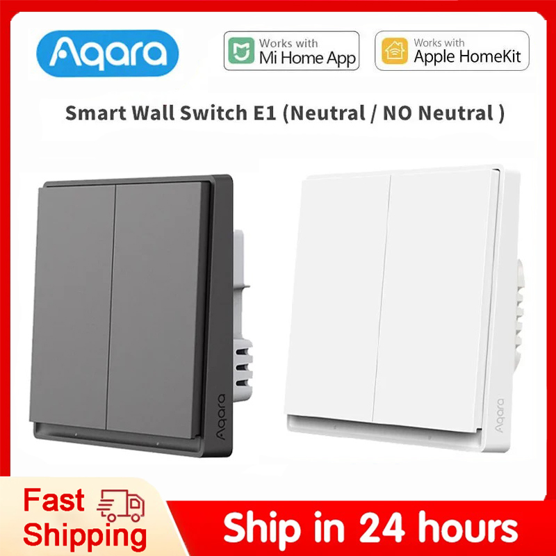 Smart Home Group - Aqara – interrupteur mural intelligent E1