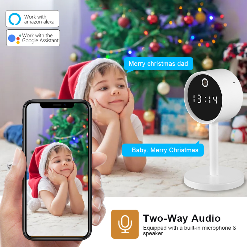 Wifi Smart Plug - Moniteur Wi-Fi sans prise pour bébé,