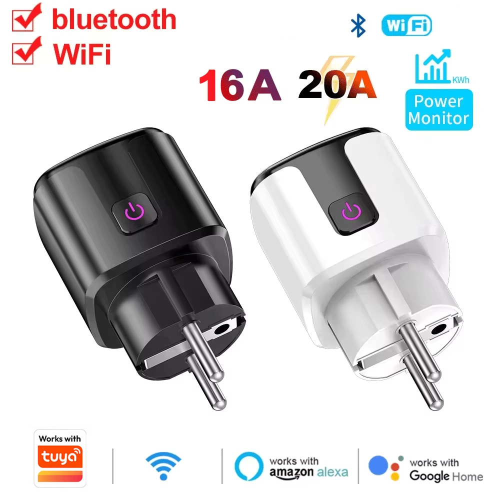Wifi Smart Plug - Prise intelligente WiFi EU, fonctionne avec