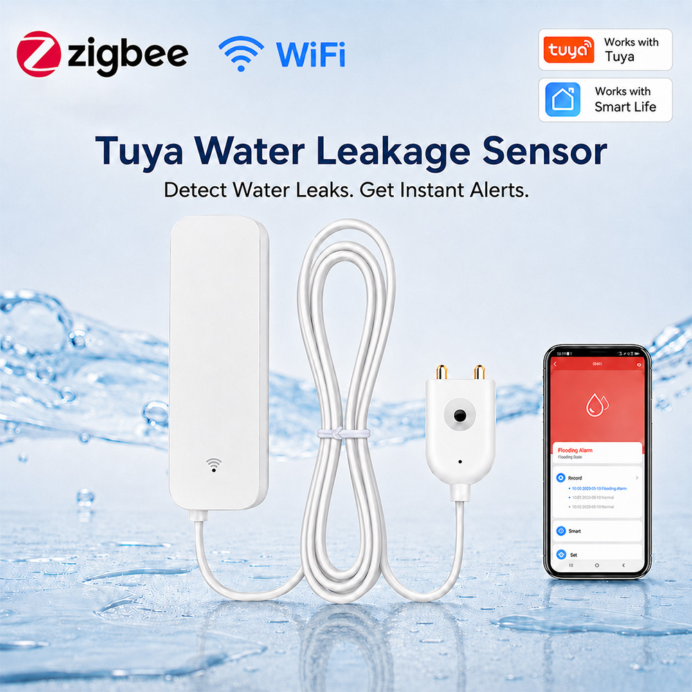Wifi Water Leak Detector - Détecteur de fuite d'eau ZigBee WiFi,