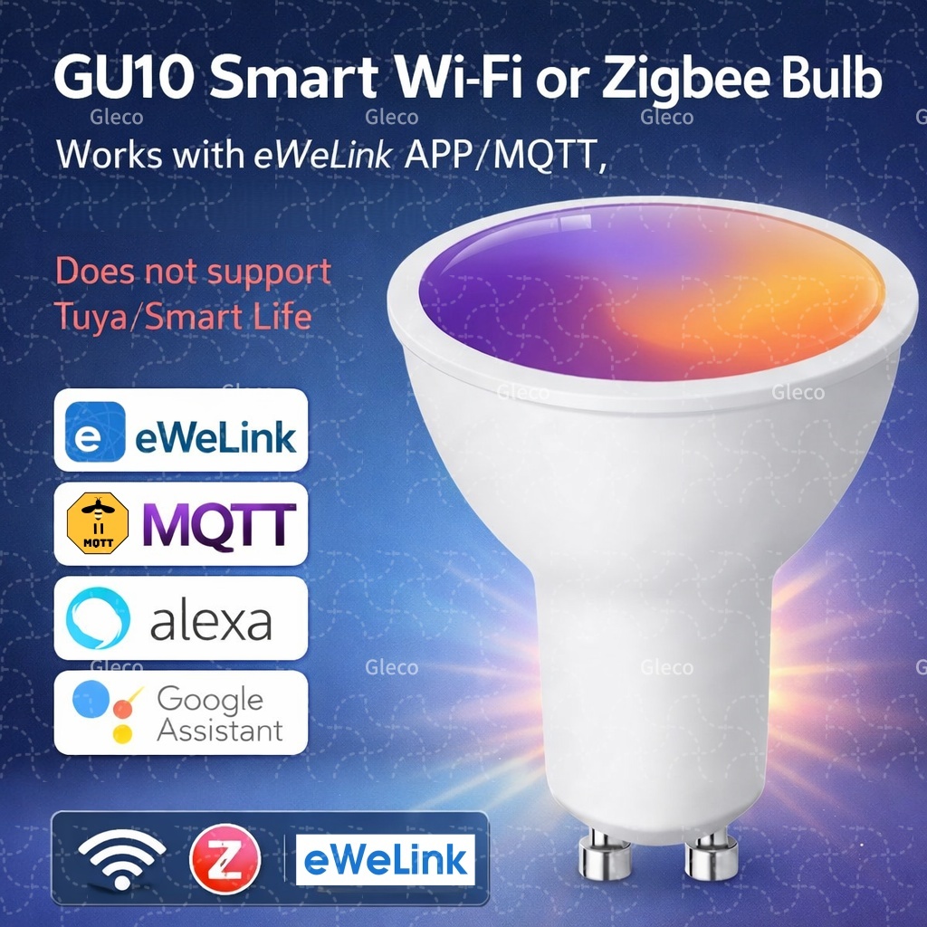 Smart Bulb - Ampoules LED intelligentes Ewelink GU10 Zigbee