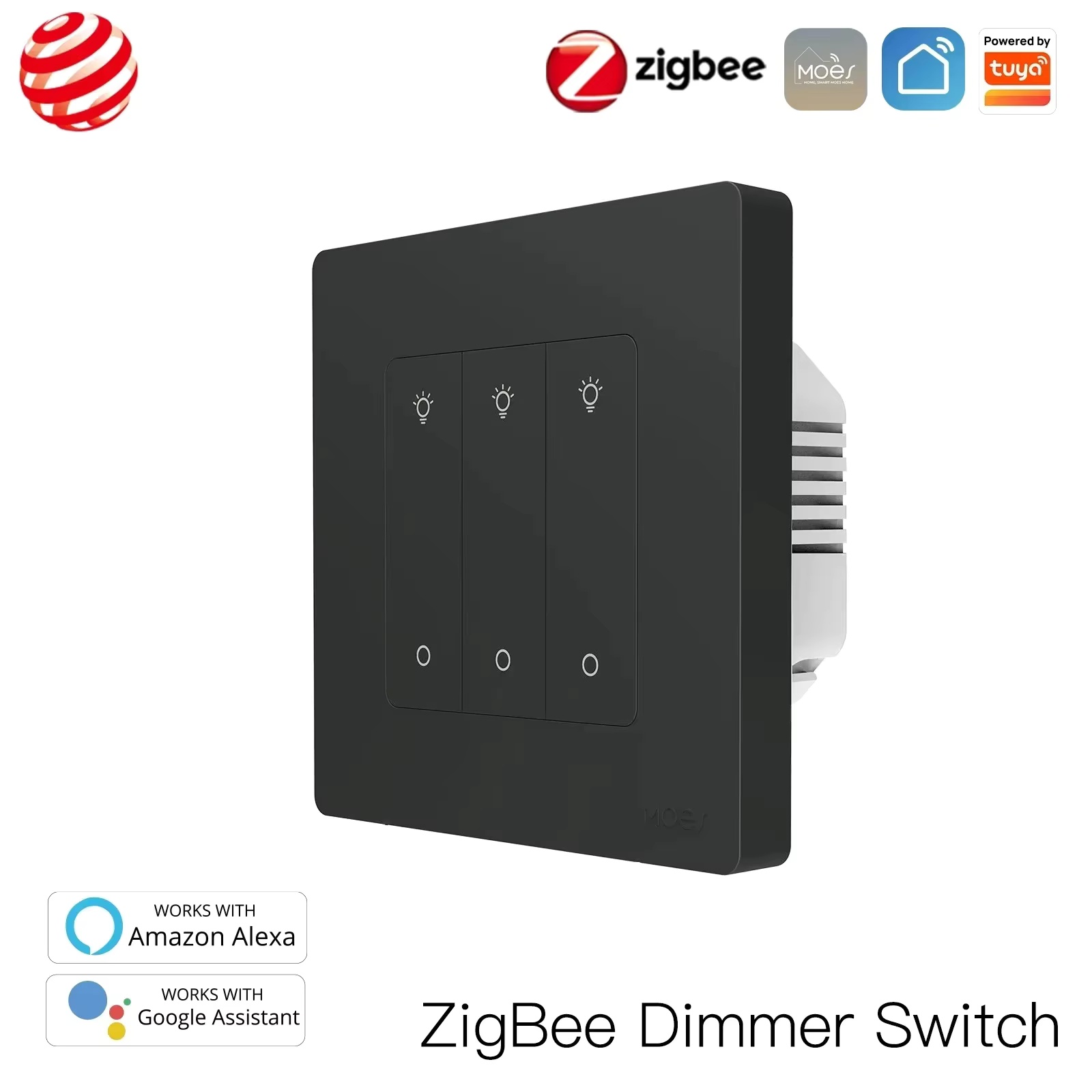 Smart Home Group - Interrupteur intelligent à intensité variable ZigBee