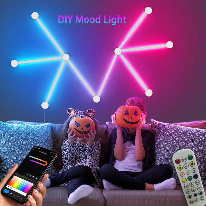 Smart Bulb - Applique murale RGB intelligente, connexion APP