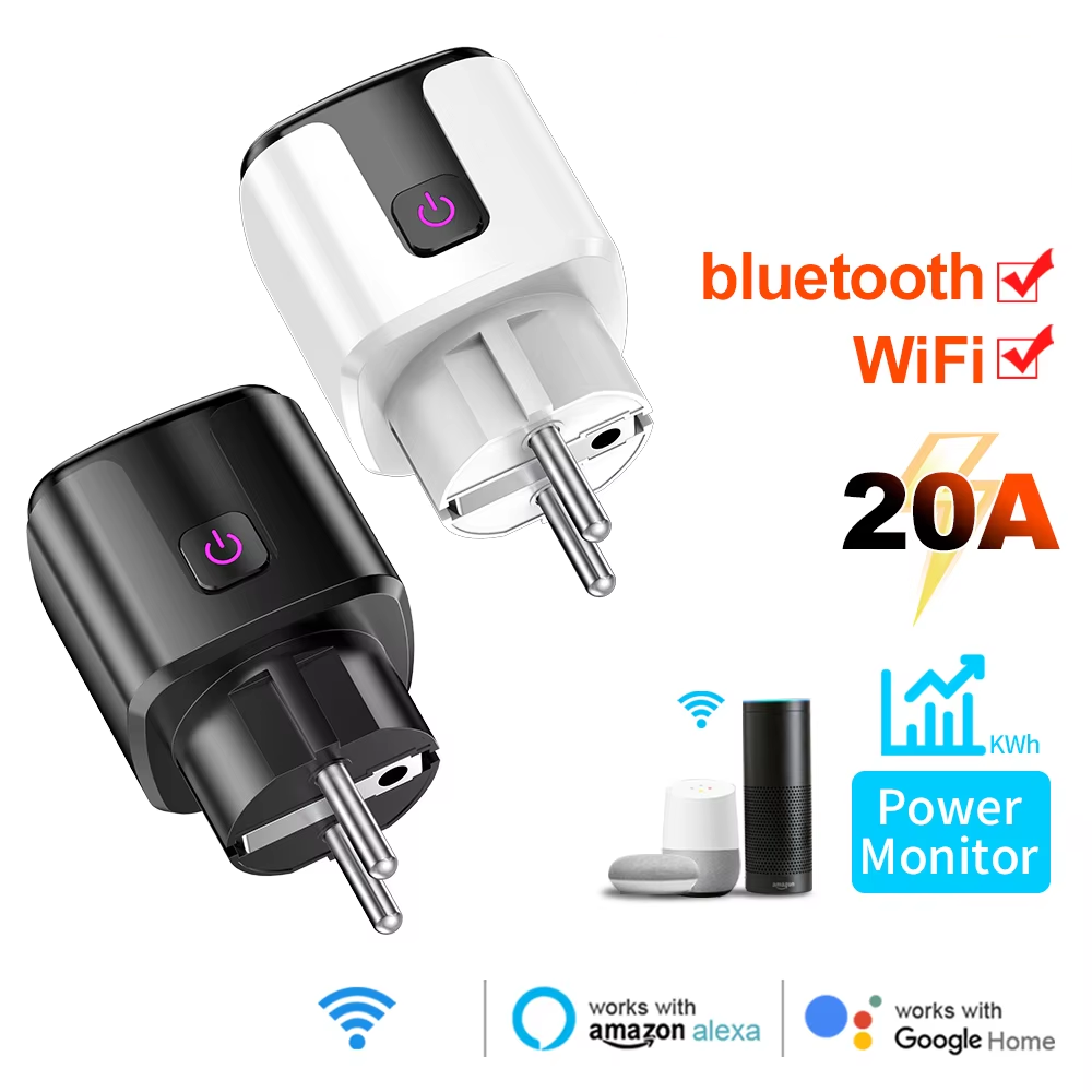 Wifi Smart Plug - Prise intelligente WiFi+Bluetooth 20A EU avec