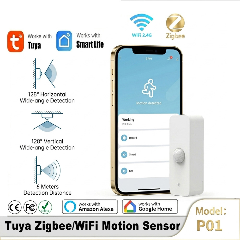 Smart Home Tools - Détecteur de mouvement intelligent PIR WiFi