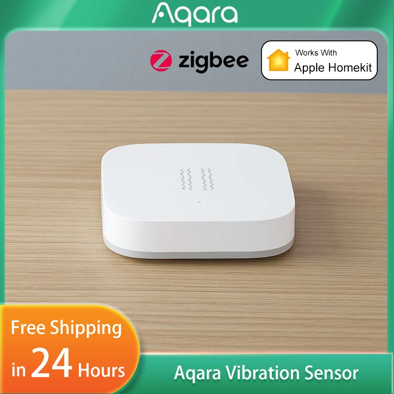 Smart Home Group - Capteur de vibration intelligent Aqara, capteur