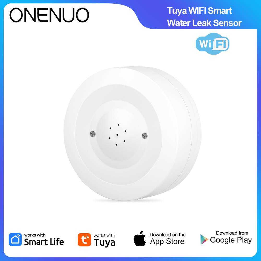 Wifi Water Leak Detector - ONENUO WiFi Tuya – détecteur de