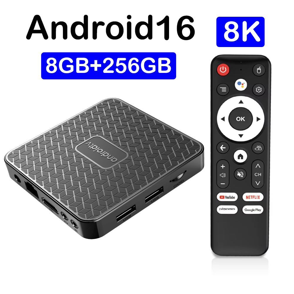 Smart Home Midea - Boîtier TV intelligent Android 16 Smart