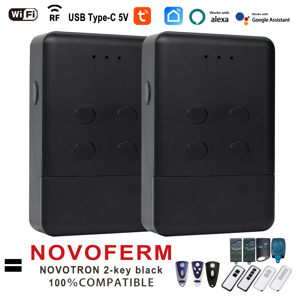 Smart Garage Door Opener - NOVOFERM Wifi RF 2 en 1