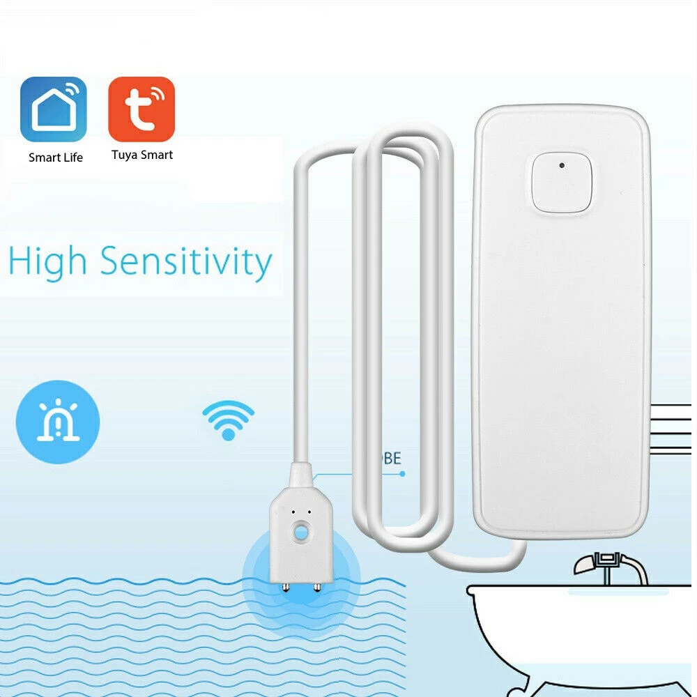 Capteur d'alarme d'eau WiFi, d - Wifi Water Leak Detector avis et prix