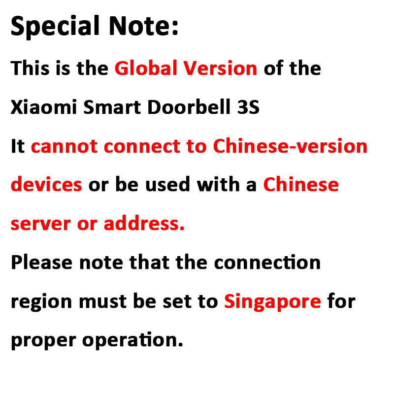 Sonnette Xiaomi 3S version glo - Smart Home Xiaomi Kit avis et prix