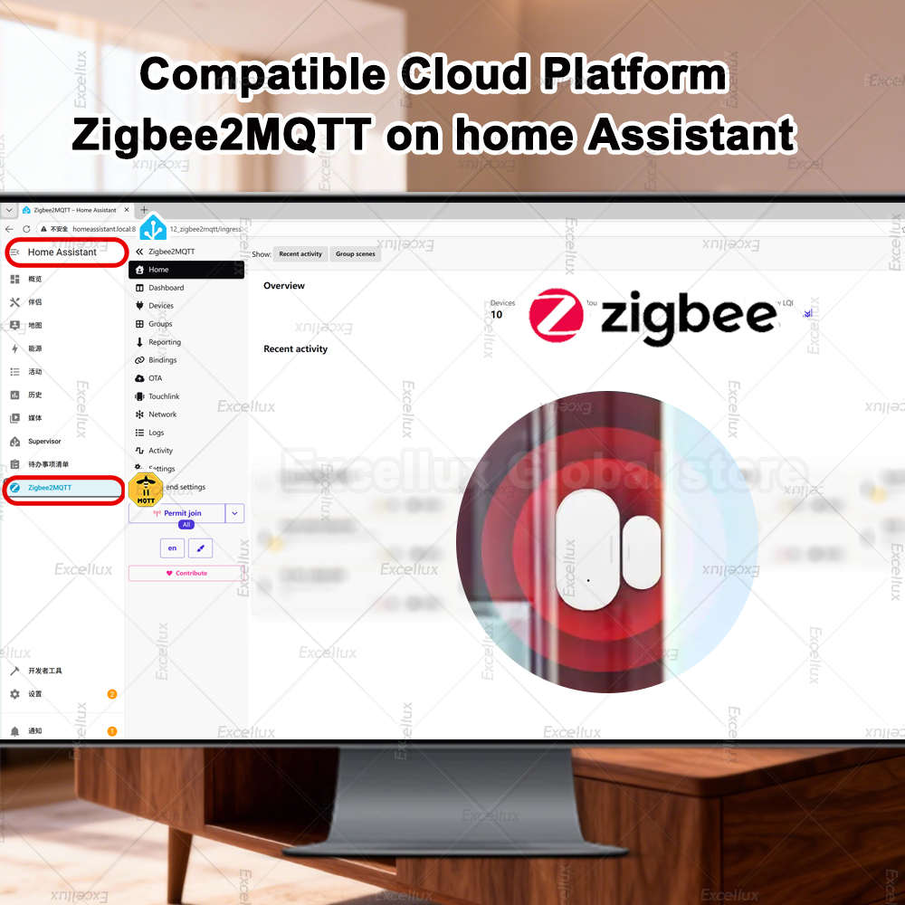 Zigbee 3.0 capteur de fenêtre  - Door Window Sensor avis et prix