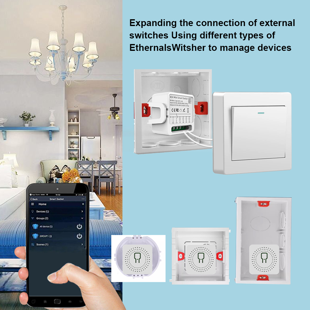 Interrupteur intelligent WiFi  - Smart Home For Living avis et prix