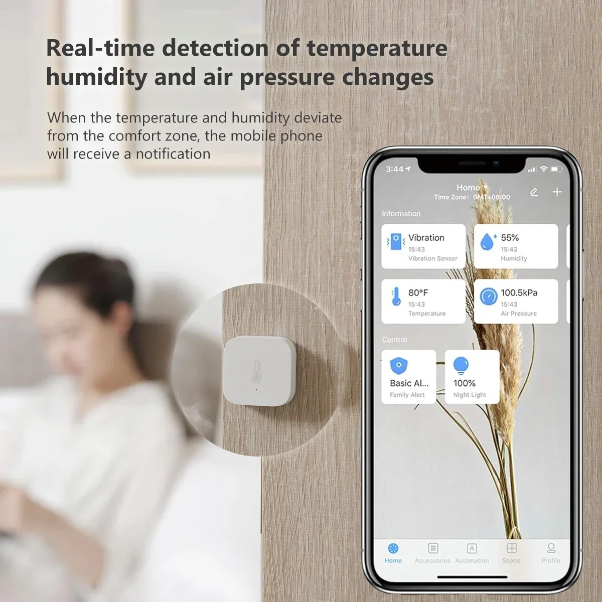 Capteur de température Aqara Z - Smart Home Group avis et prix