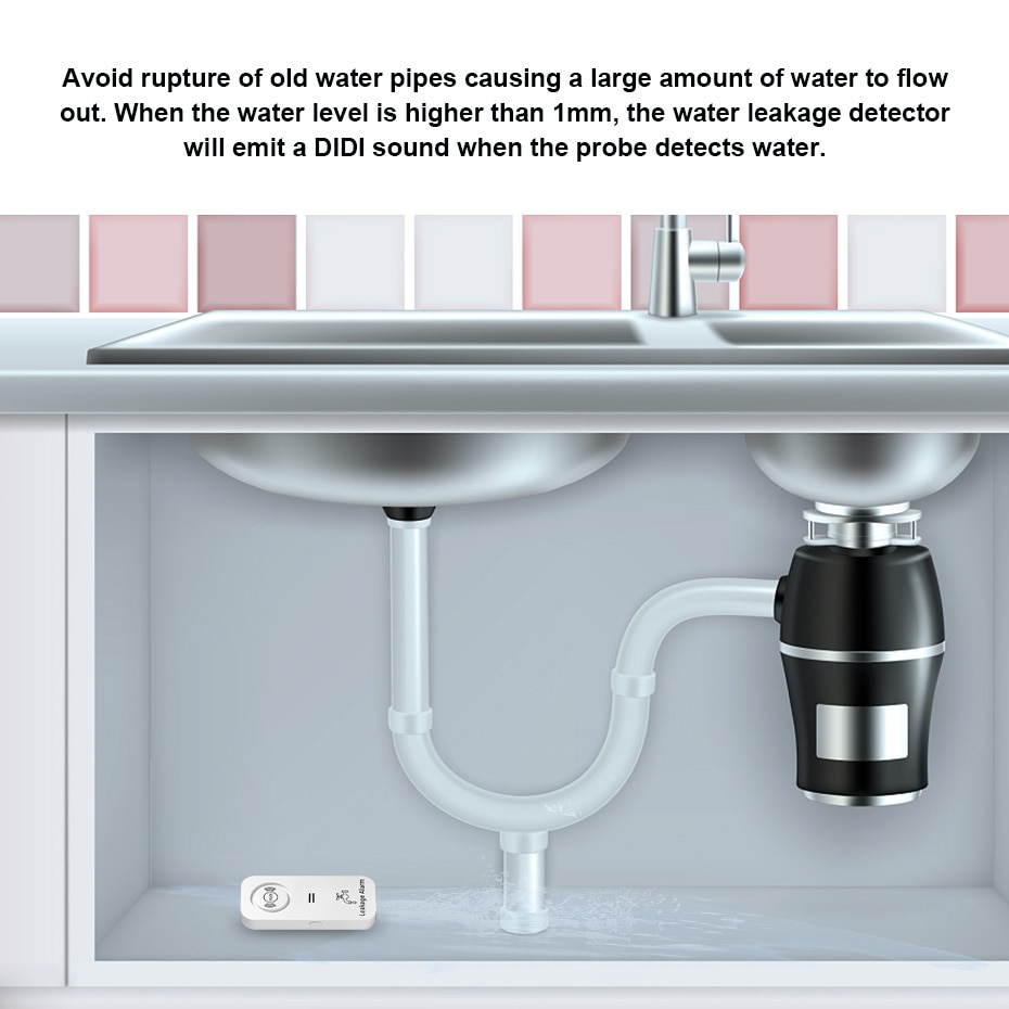 KERbiomomer-Capteur d'eau sans - Wifi Water Leak Detector avis et prix
