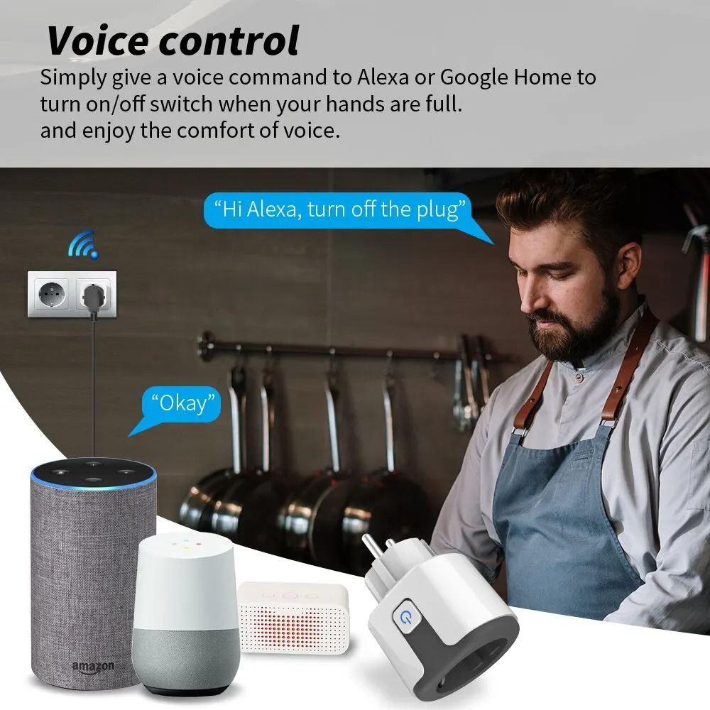 Prise intelligente WiFi EU, fo - Wifi Smart Plug avis et prix