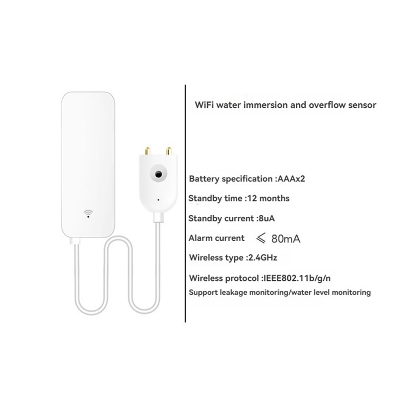 DTEN-Tuya Capteur intelligent  - Wifi Water Leak Detector avis et prix
