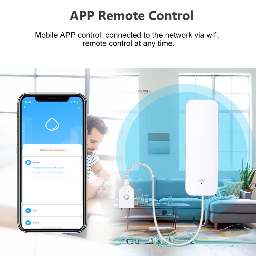 Détecteur de fuite d'eau ZigBe - Wifi Water Leak Detector avis et prix