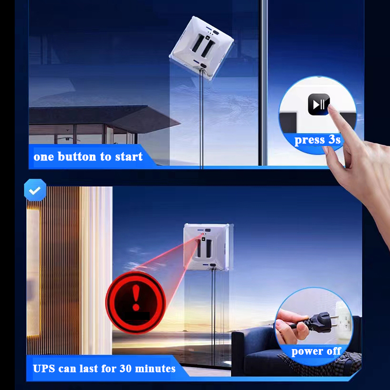 Robot nettoyeur de vitres avec - Smart Home Tools avis et prix