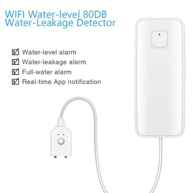 [NOUVEAU A09R!】 Tuya Wifi capt - Wifi Water Leak Detector avis et prix