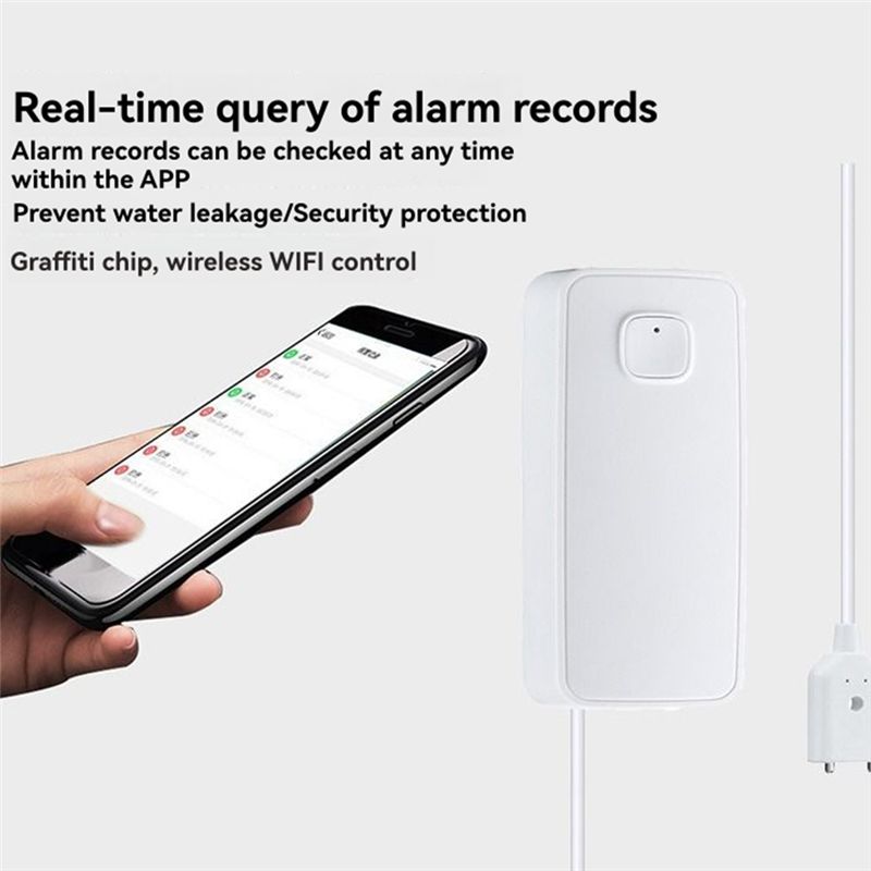 [NOUVEAU A09R!】 Tuya Wifi capt - Wifi Water Leak Detector avis et prix