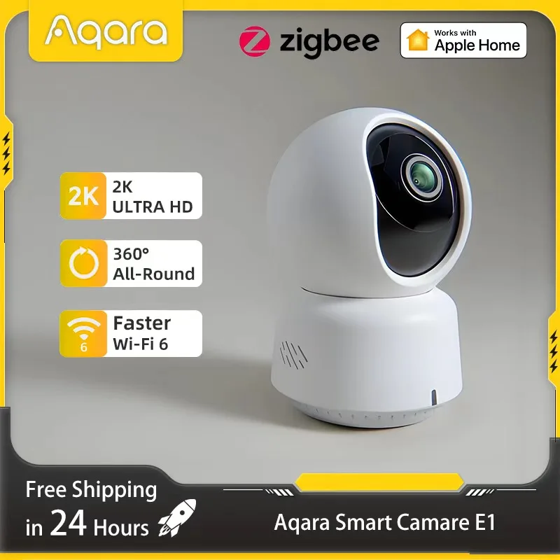 Caméra intelligente Aqara d'or - Smart Home Group avis et prix