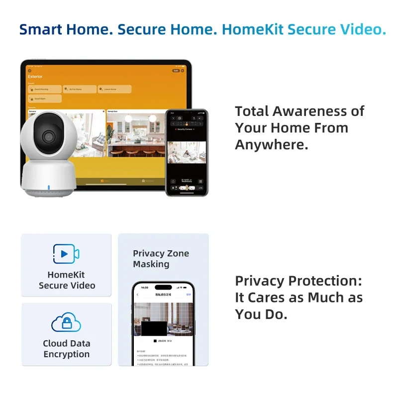 Caméra intelligente Aqara d'or - Smart Home Group avis et prix
