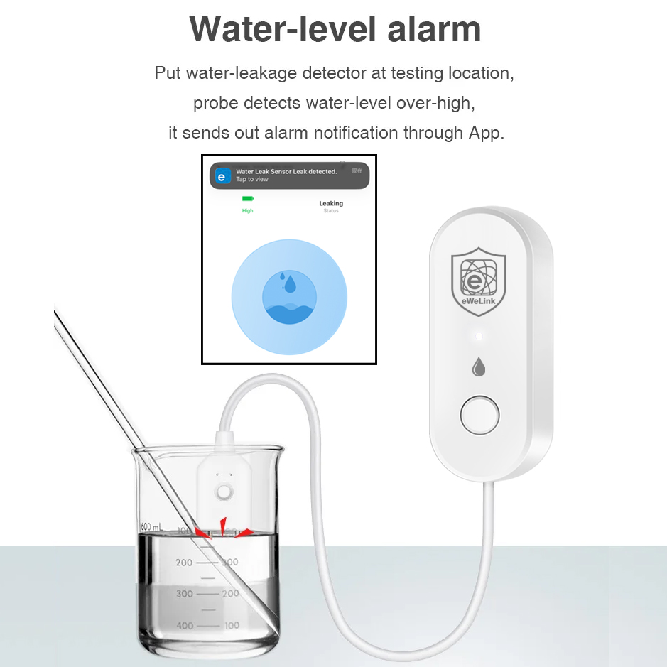 EWelink Zigbee – capteur de fu - Smart Home Water Level Sensor avis et prix