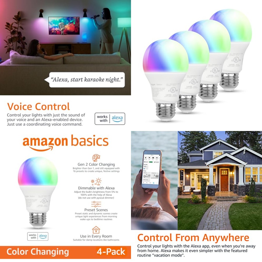 Ampoule LED intelligente A19,  - Smart Bulb avis et prix