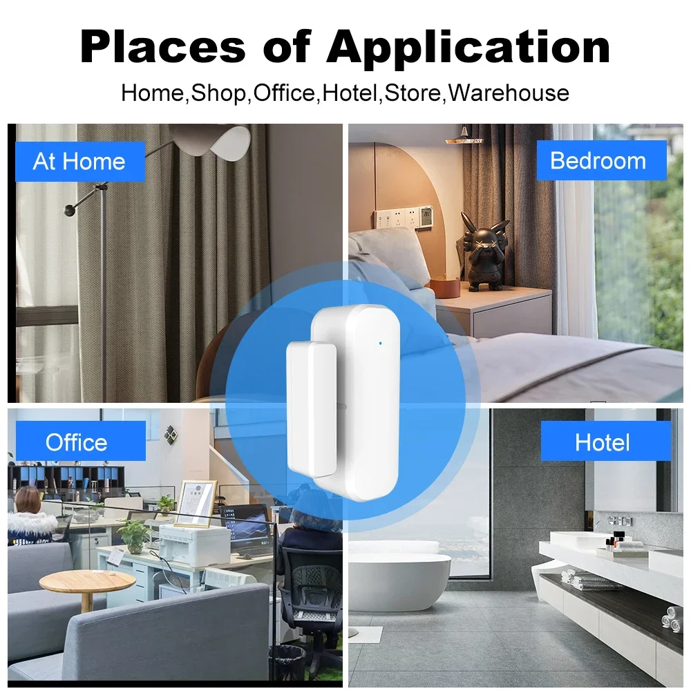 Détecteur d'ouverture de porte - Door Window Sensor avis et prix