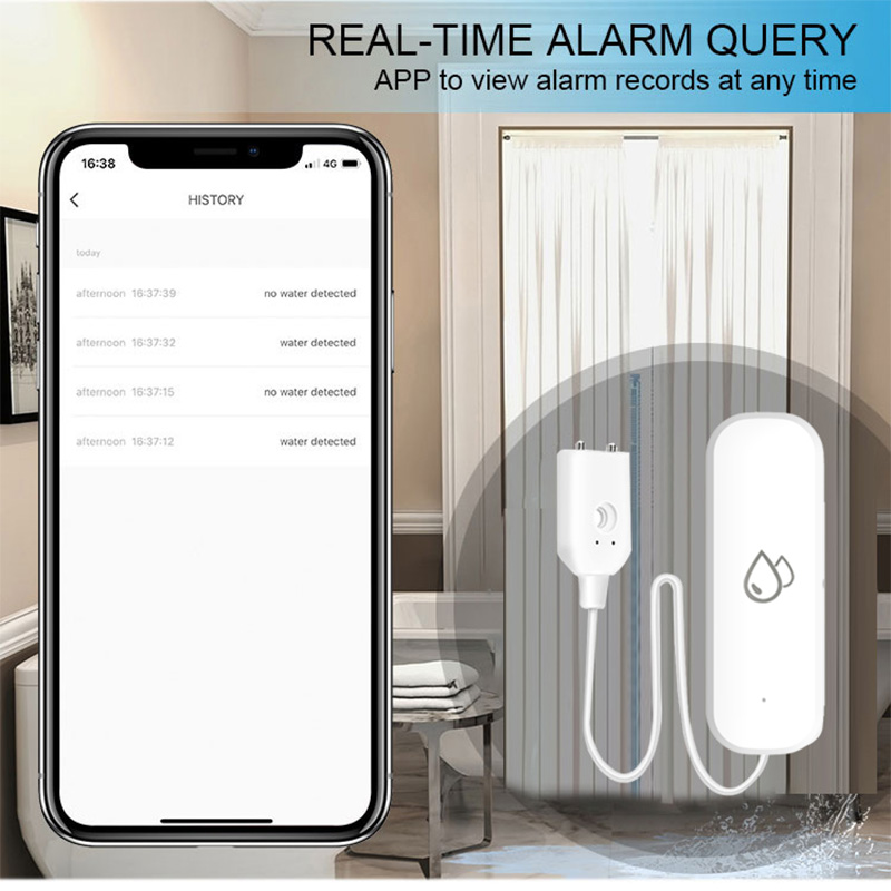 Capteur d'alarme de fuite d'ea - Wifi Water Leak Detector avis et prix