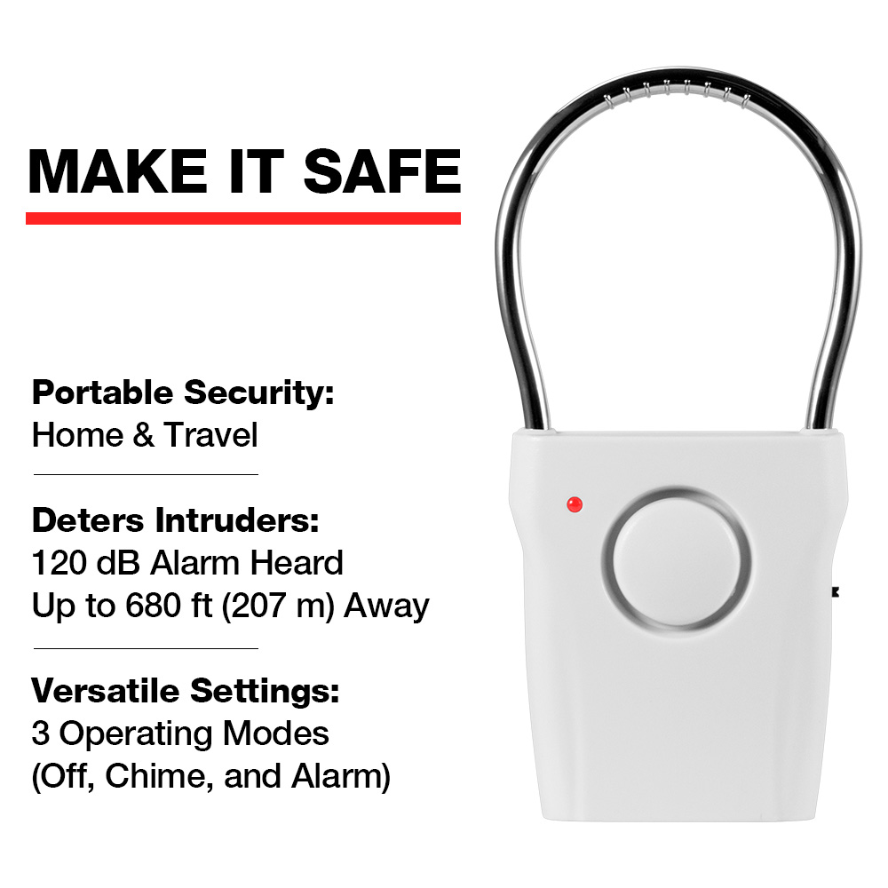 Alarme de poignée de porte 120 - Door Window Sensor avis et prix
