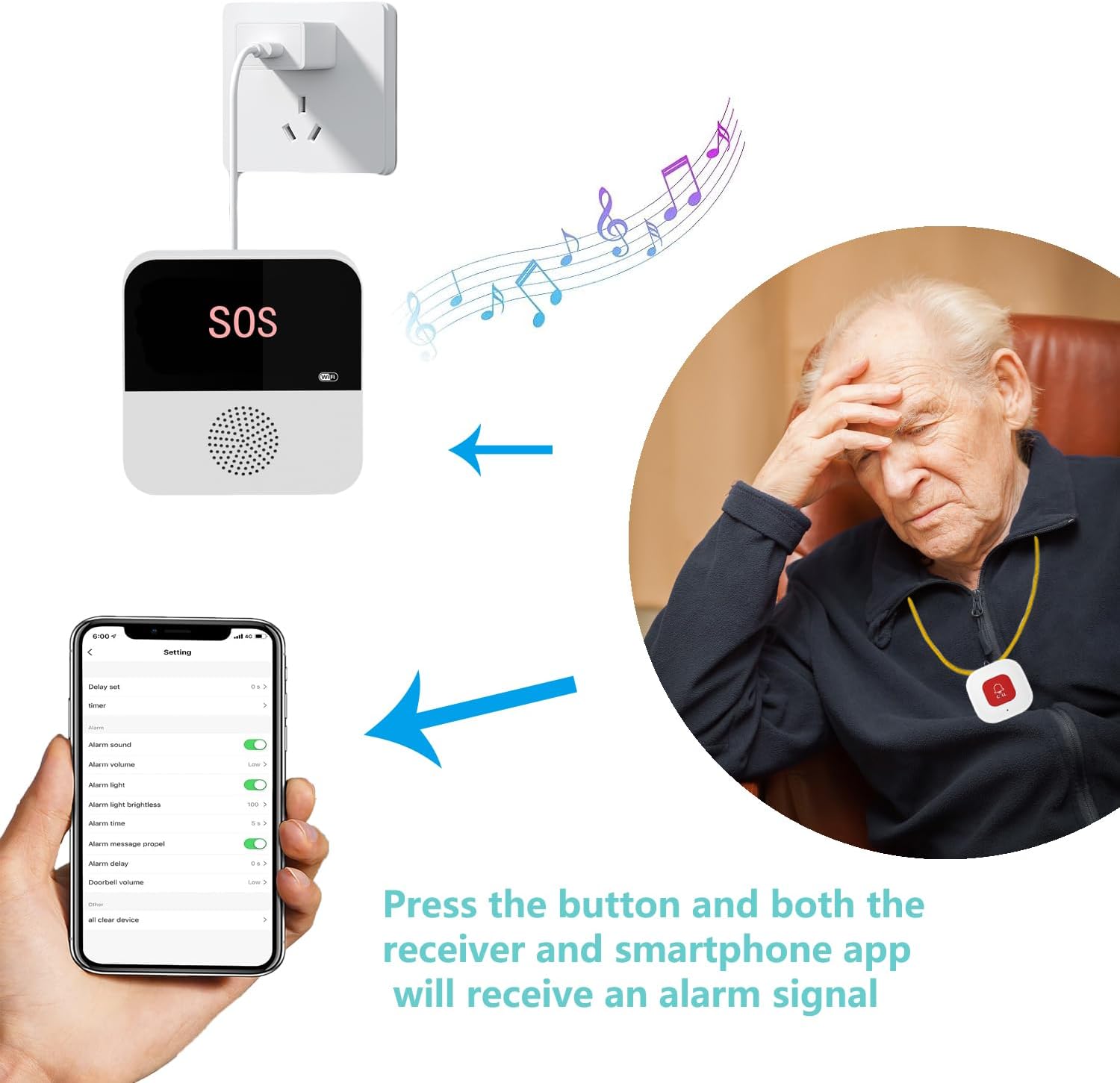 Téléavertisseur sans fil WiFi  - Wifi Smart Plug avis et prix