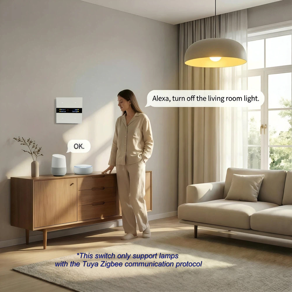 Panneau d'interrupteurs intell - Smart Home For Living avis et prix