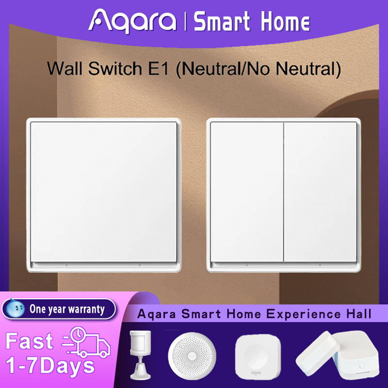 Aqara – interrupteur mural int - Smart Home Group avis et prix