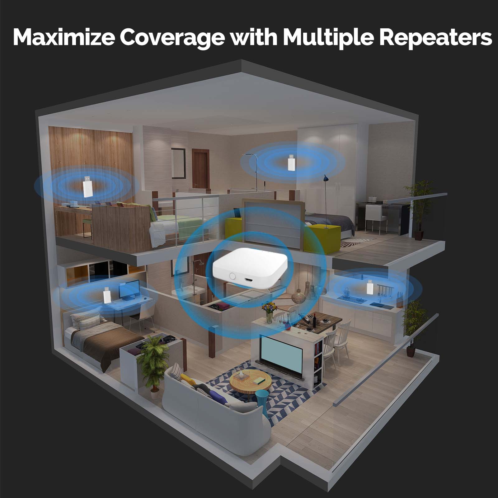 MOES Tuya ZigBee3.0 amplificat - Smart Home Zigbee Gateway avis et prix