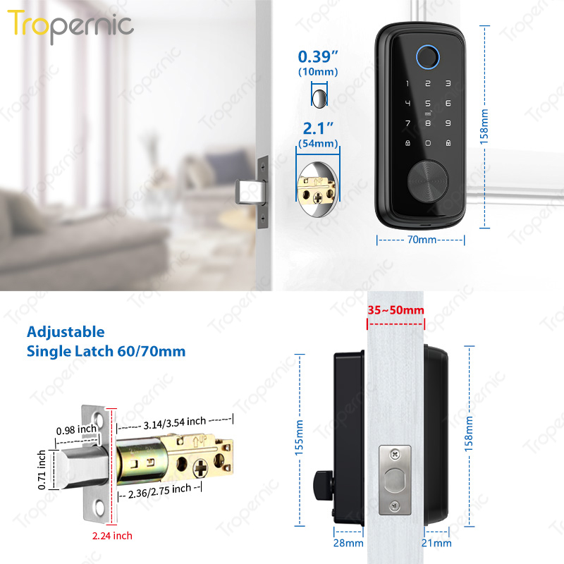 Tuya Zigbee-Serrures à pêne do - Smart Home Zigbee Gateway avis et prix