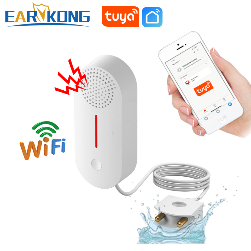 EARYKONG-Capteur de fuite d'ea - Wifi Water Leak Detector avis et prix