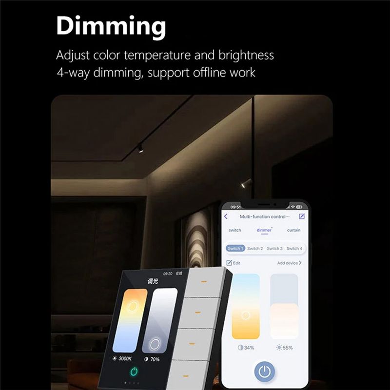 AED6-Tuya Zigbee Interrupteur  - Smart Home Group avis et prix