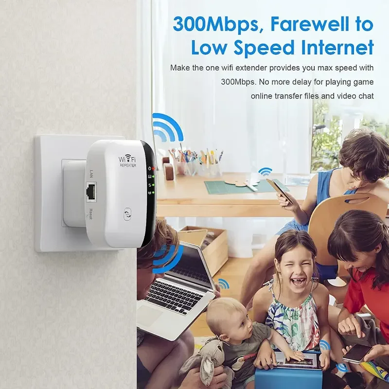 Répéteur WiFi 300 Mbps, amplif - Wifi Smart Plug avis et prix