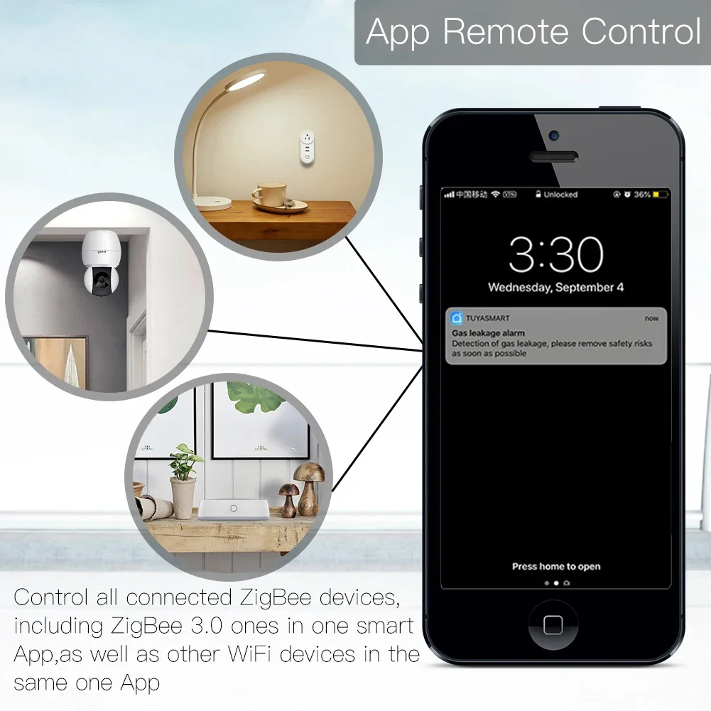 Tuya ZigBee 3.0 passerelle int - Smart Home Zigbee Gateway avis et prix
