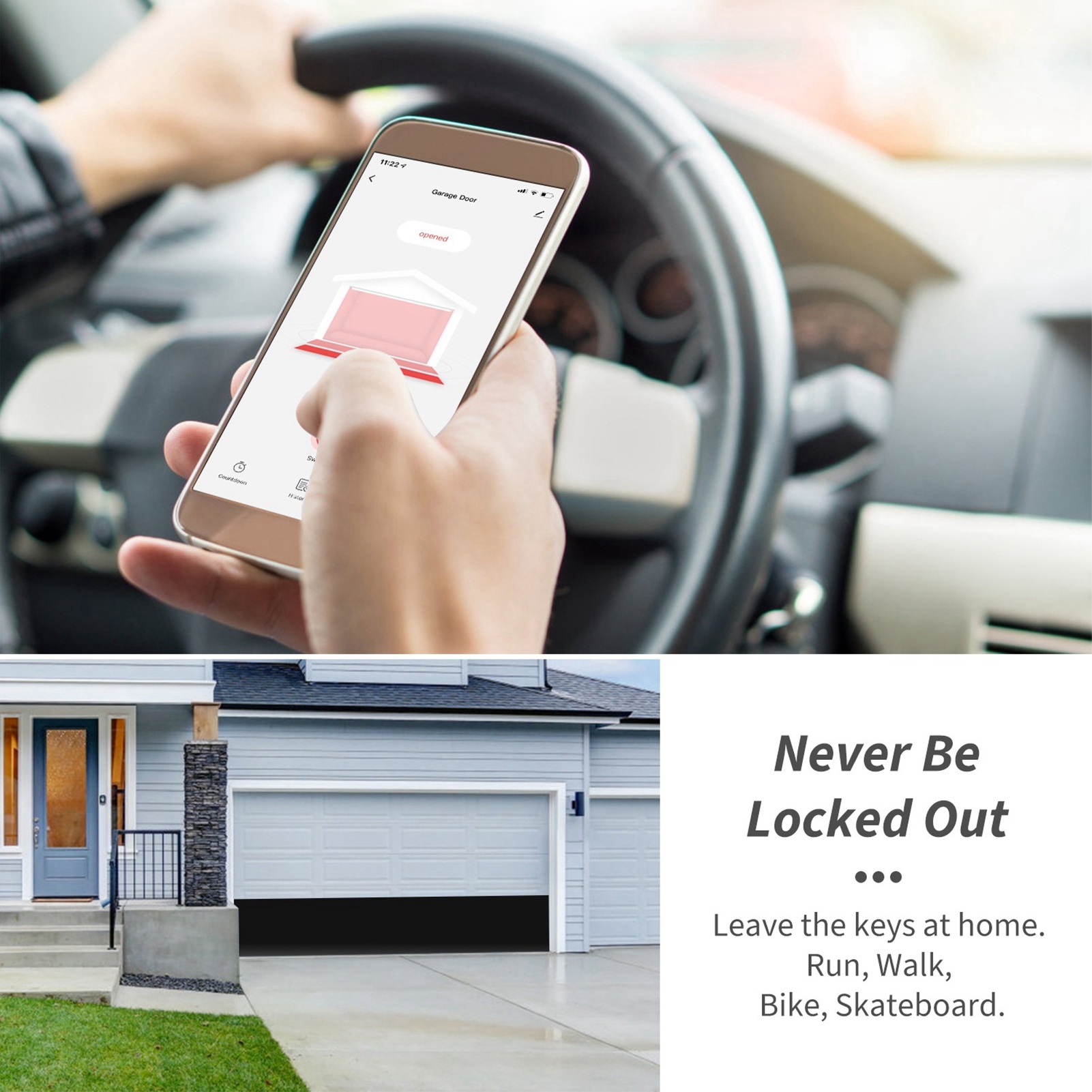 Porte de garage intelligente W - Smart Garage Door Opener avis et prix