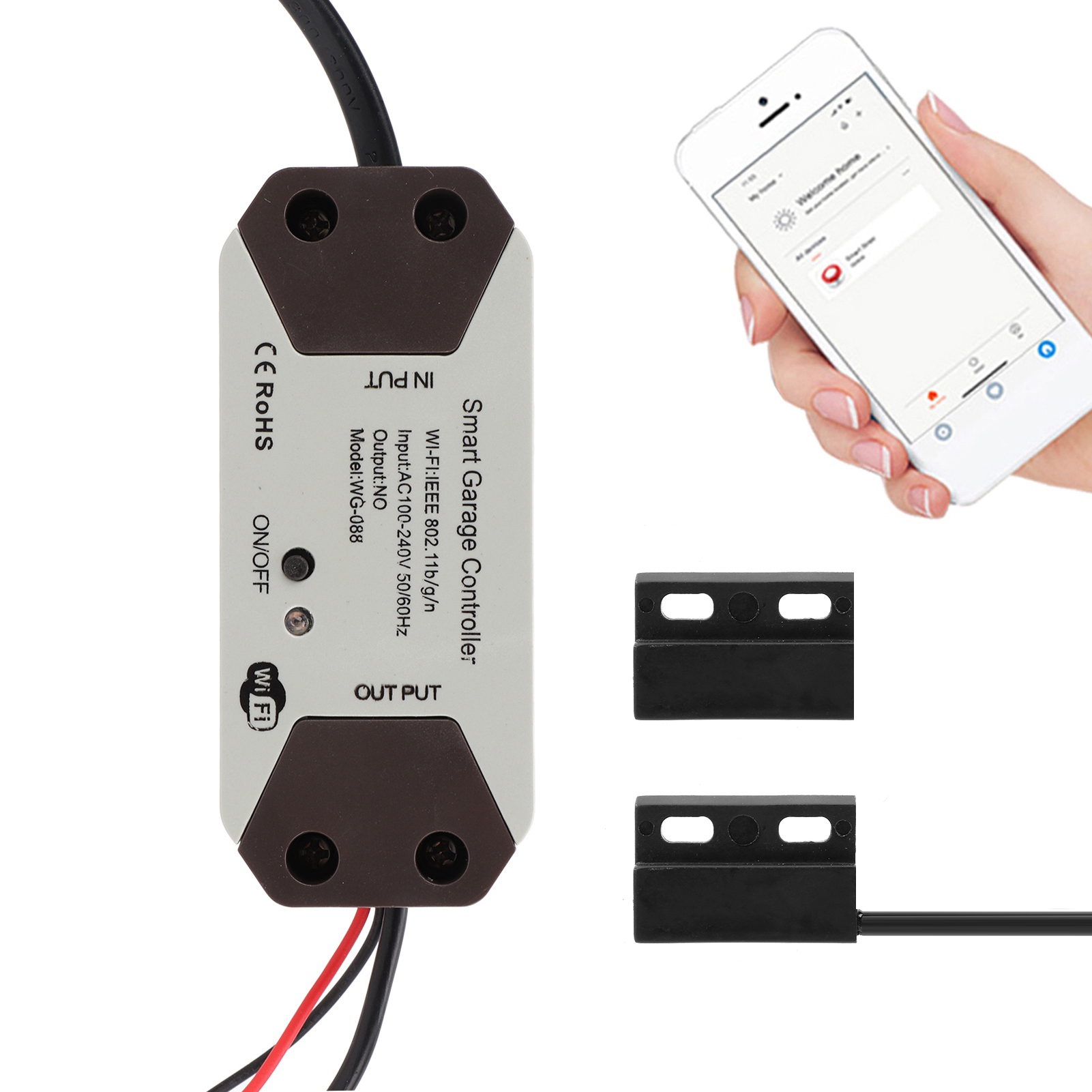 Porte de garage intelligente W - Smart Garage Door Opener avis et prix